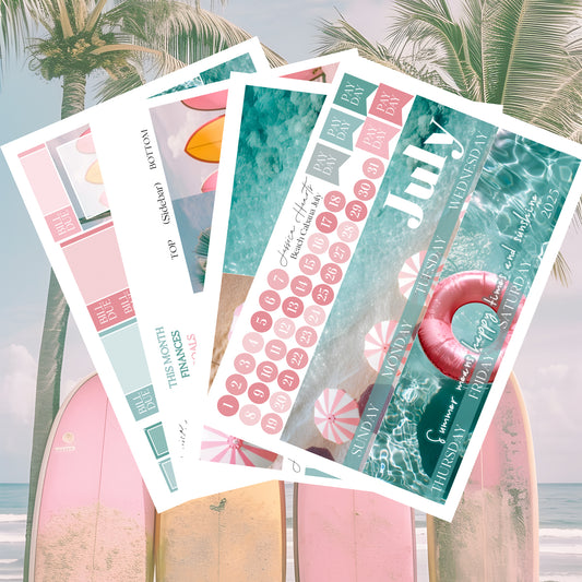 Beach Cabana July 2025 Monthly Kit