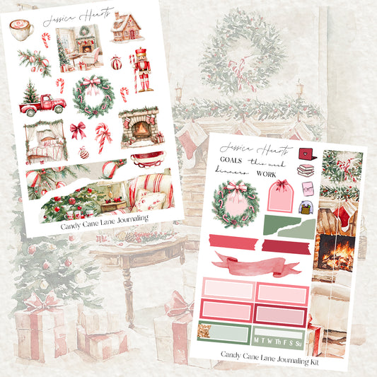 Candy Cane Lane Journaling Kit (new format)