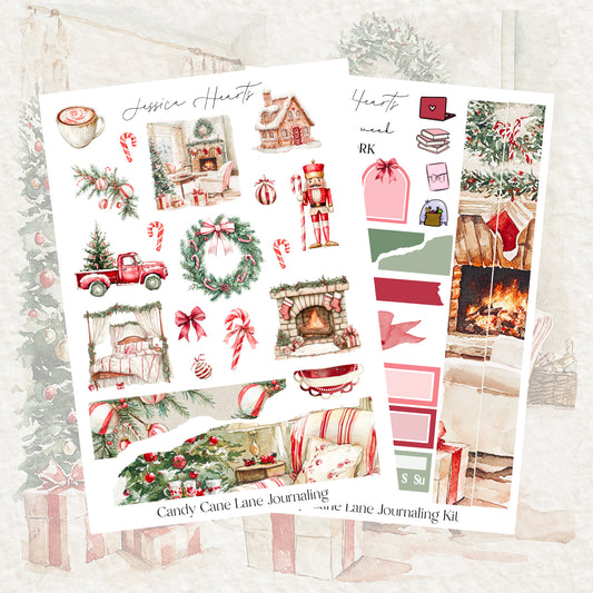 Candy Cane Lane Journaling Kit (new format)