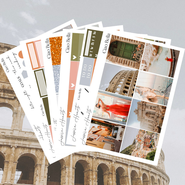 Ciao Bella 2025 Weekly Sticker Kit