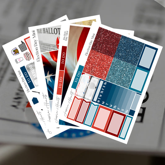 Election Day MINI Sticker Kit