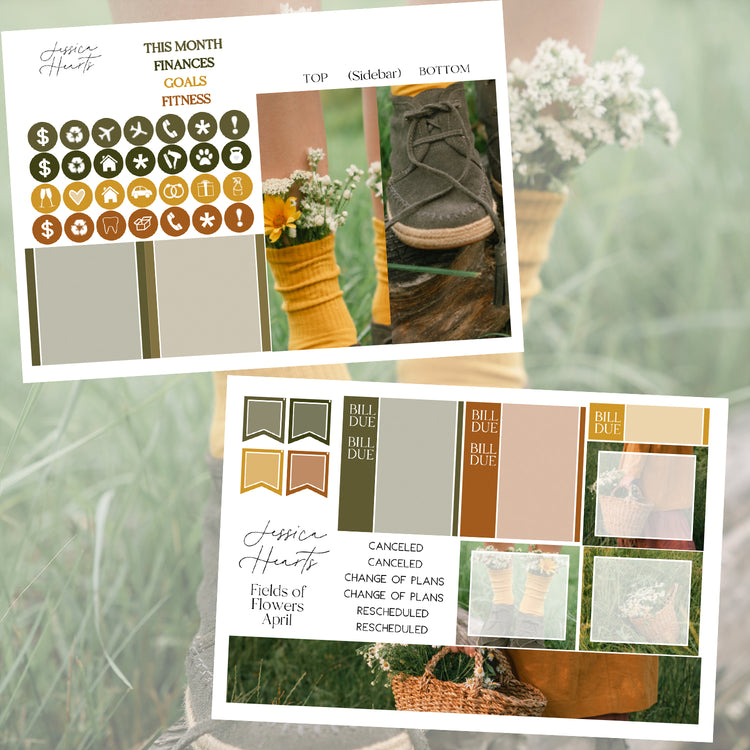 Field of Flowers April 2025 Monthly Kit