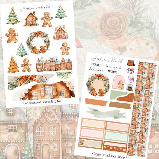 Gingerbread Journaling Kit (new format)