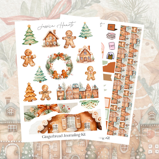 Gingerbread Journaling Kit (new format)