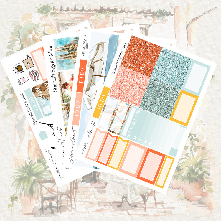 Spanish Sights MINI Sticker Kit