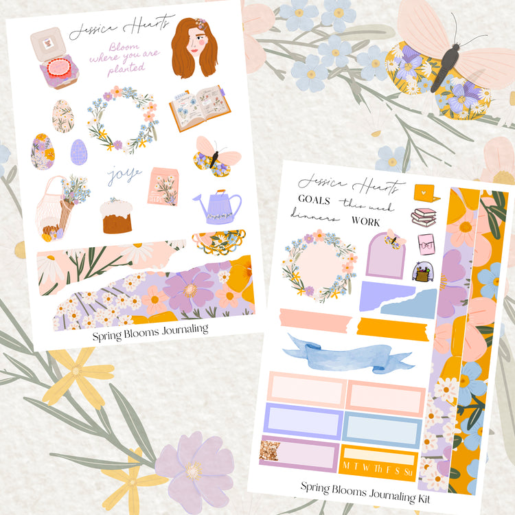 Spring Blooms Journaling Kit