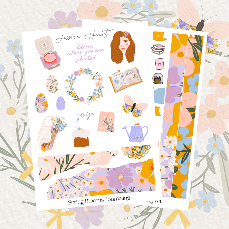 Spring Blooms Journaling Kit