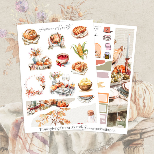 Thanksgiving Dinner Journaling Kit (new format)