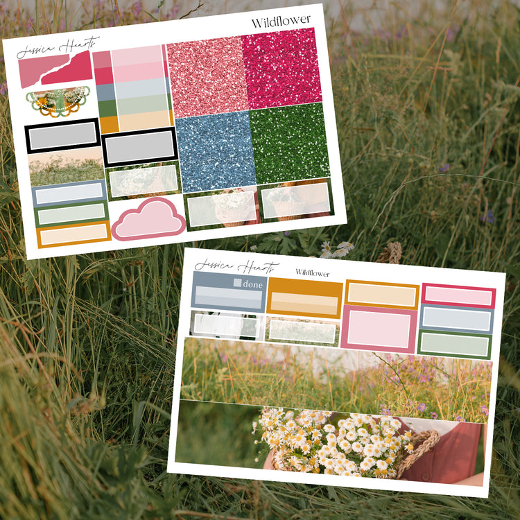 Wildflower Weekly Sticker Kit