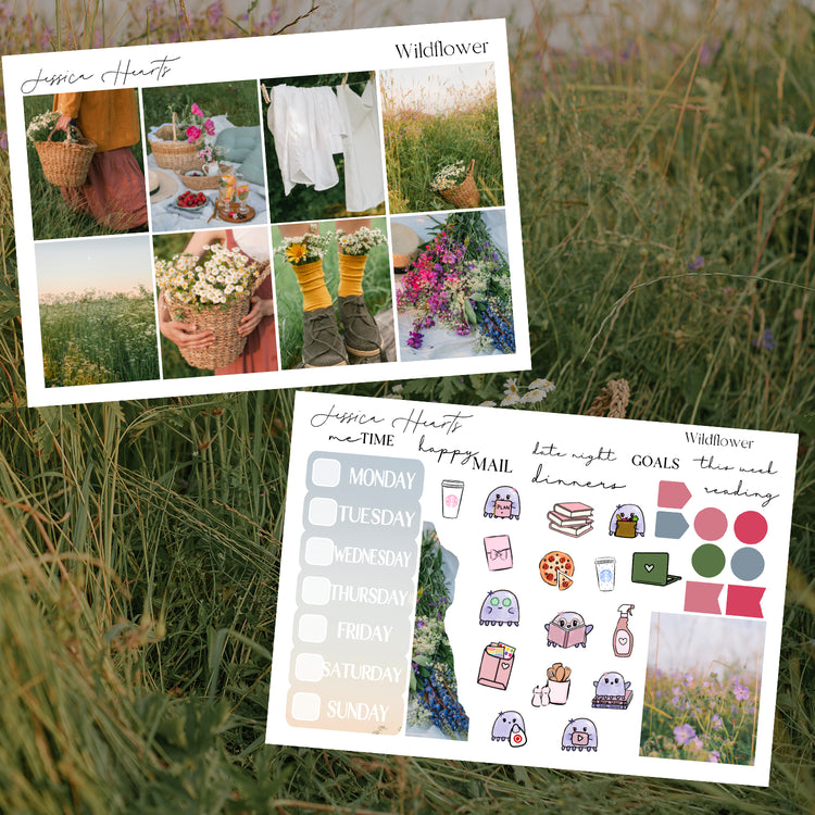 Wildflower Weekly Sticker Kit