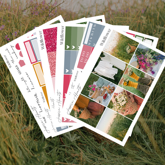 Wildflower Weekly Sticker Kit