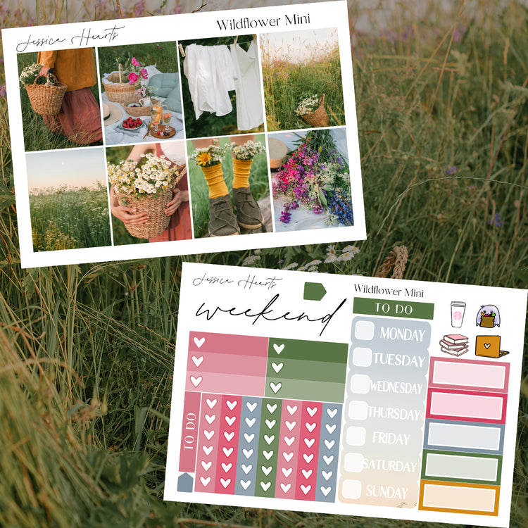 Wildflower MINI Sticker Kit