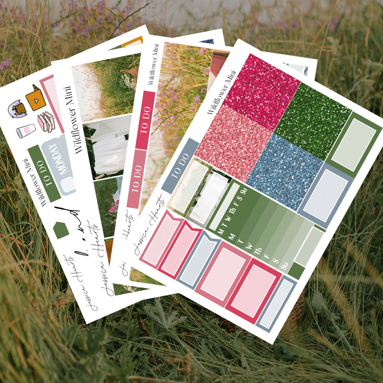 Wildflower MINI Sticker Kit